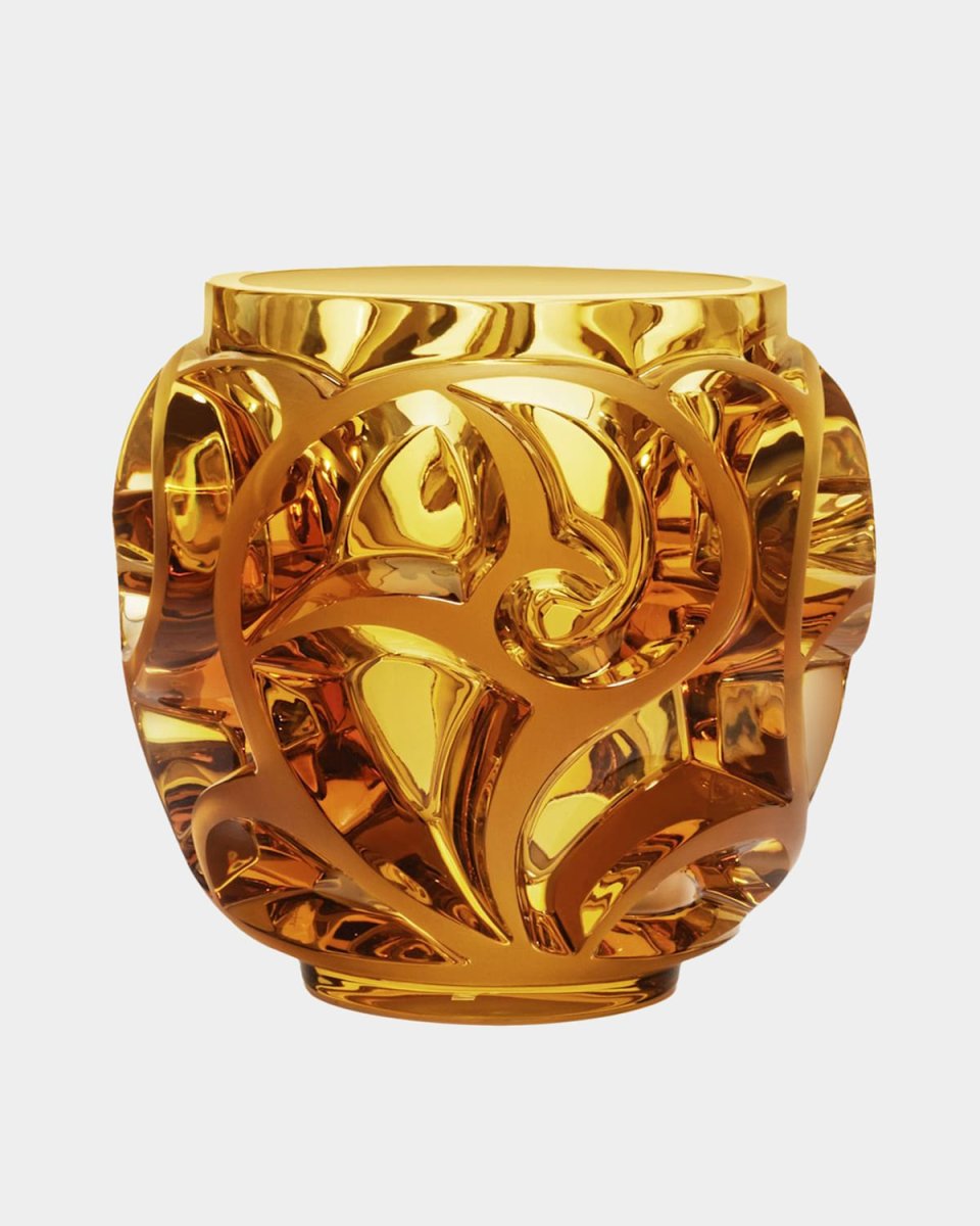 Tourbillons Amber Vase